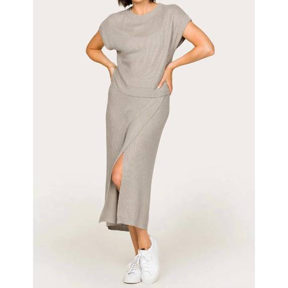NEW ALALA alala tropez skirt in stone - Picture 1 of 2